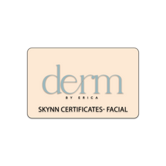 Skynn Certificates- Facial